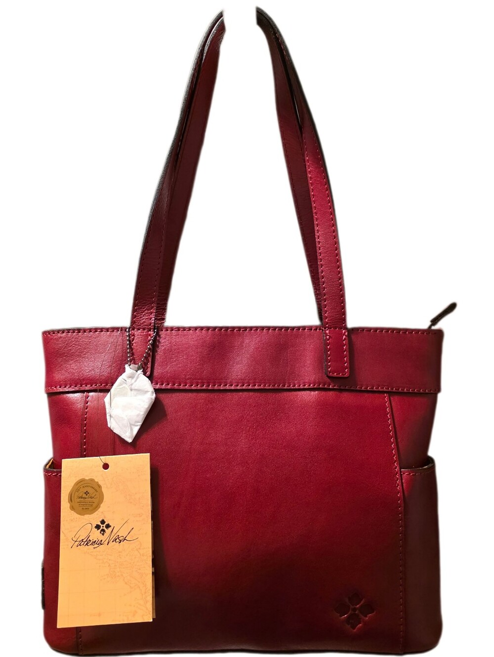 Patricia Nash Evie Red Shopper Tote Bag NWT